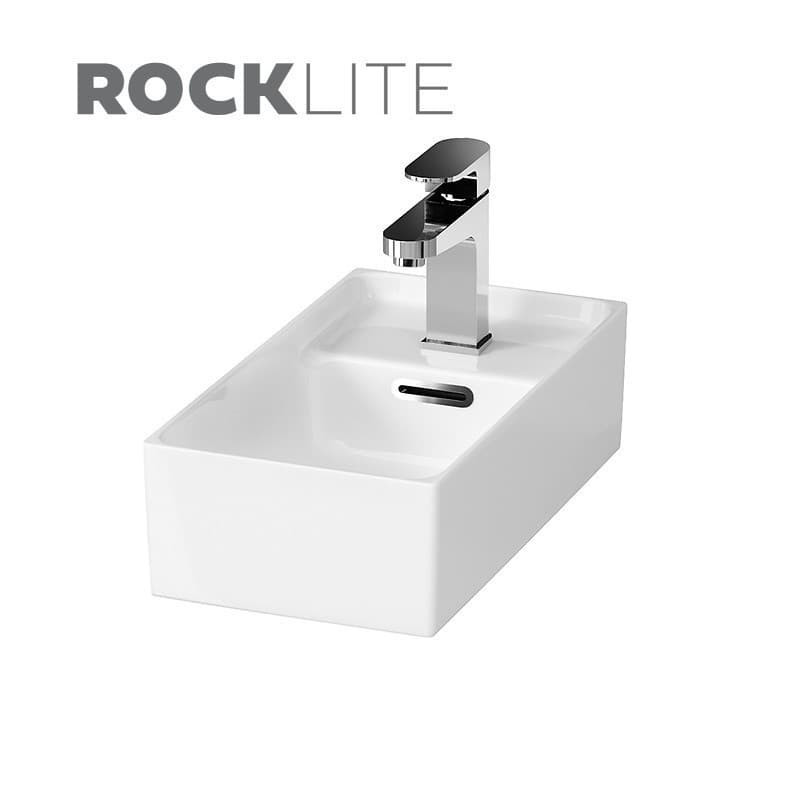 Nábytkové umývátko Cersanit Crea 40x22 cm otvor pro baterii vpravo K114-004