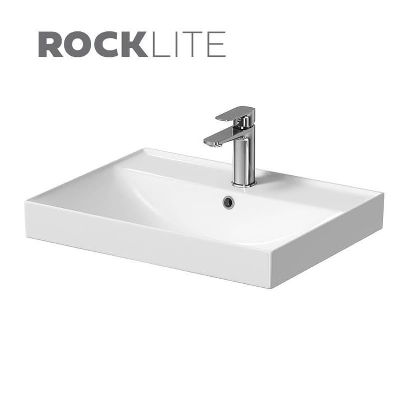 Nábytkové umyvadlo Cersanit Larga 60,5x45,5 cm otvor pro baterii vpravo K120-009