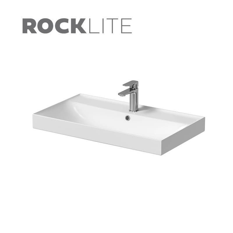 Nábytkové umyvadlo Cersanit Larga 81x46 cm otvor pro baterii uprostřed K120-010