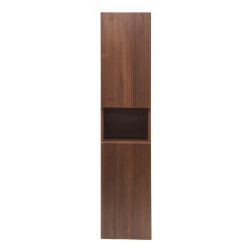 Koupelnová skříňka vysoká SAT Evolution 36x165x32 cm ořech Aida mat SATEVOV36NA