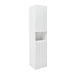 Koupelnová skříňka vysoká SAT Evolution 36x165x32 cm bílá matná mat SATEVOV36WM