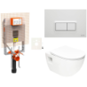 Závěsný wc set k zazdění  SAT Project SIKOVZSATPRO51600