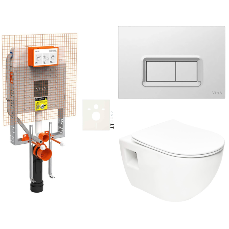 Závěsný wc set k zazdění SAT Project SIKOVZSATPRO51680