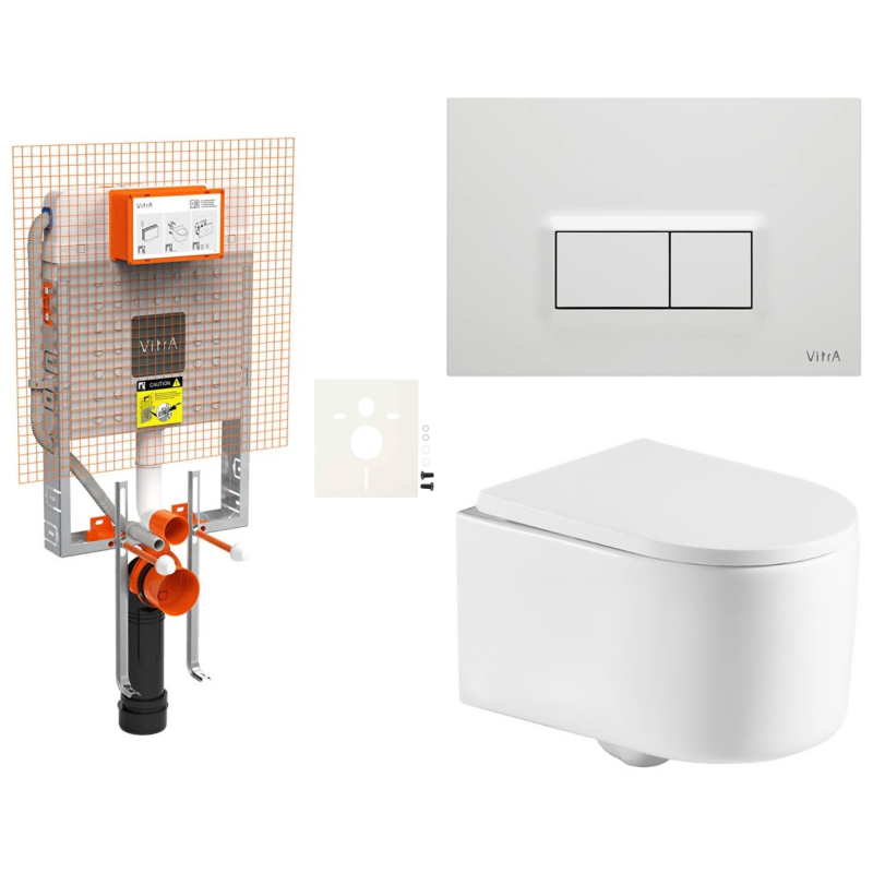 Závěsný wc set k zazdění SAT Tornado SIKOVZTOR72600