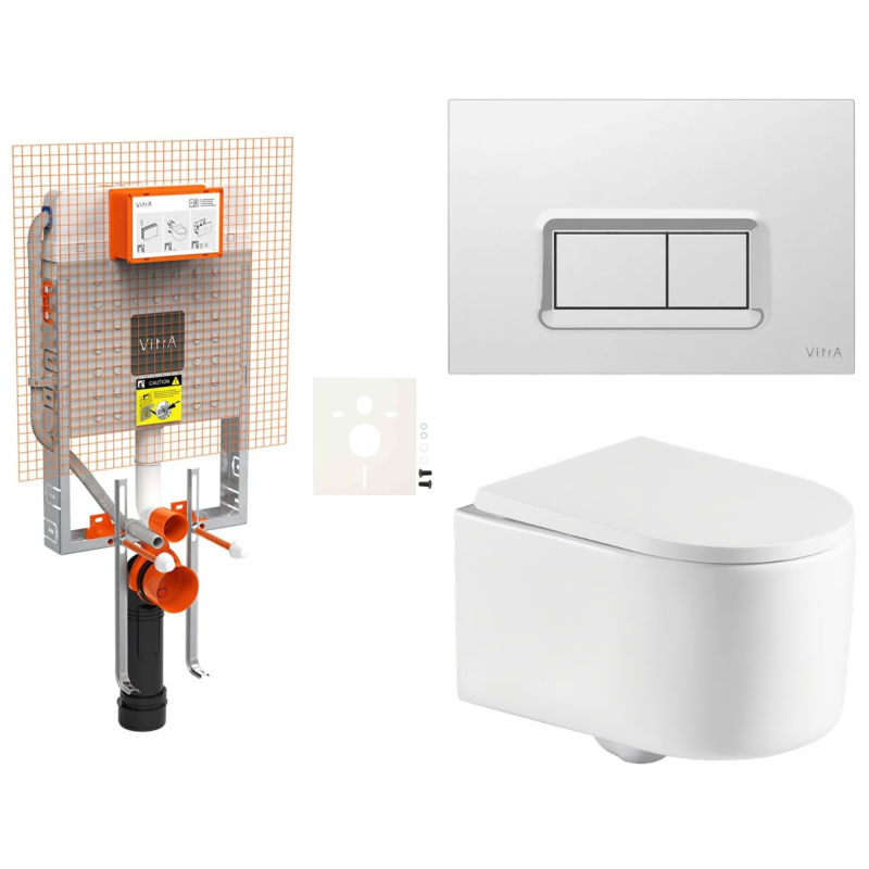 Závěsný wc set k zazdění SAT Tornado SIKOVZTOR72680