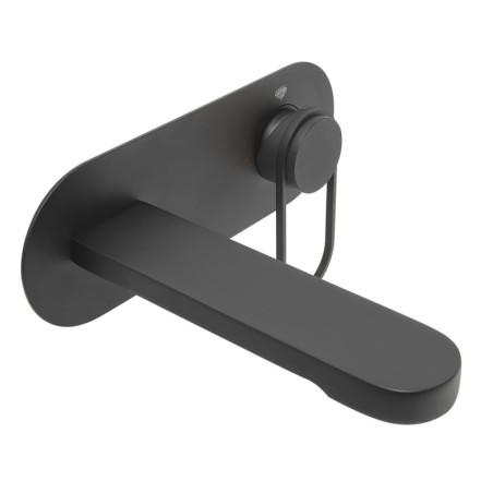 Umyvadlová baterie SAT Fusion včetně podomítkového tělesa matná černá SATBSFU101KPCC