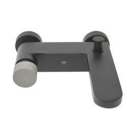 Vanová baterie SAT Fusion bez sprchového setu 150 mm páka beton SATBSFU222BC