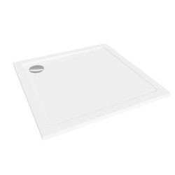 Sprchová vanička čtvercová SAT Project 80x80 cm litý mramor SATSVPRO80Q