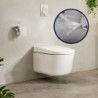 Wc s bidetem závěsné GROHE Sensia alpská bílá 36507SH0