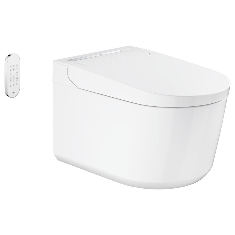 Wc s bidetem závěsné GROHE Sensia Pro alpská bílá 36508SH0