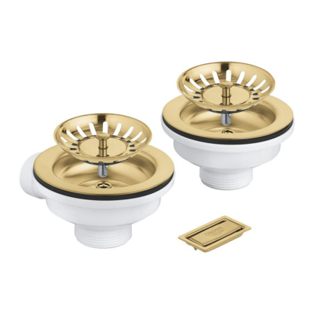 Výpust k dřezu GROHE kartáčovaný Cool Sunrise 40997GN0