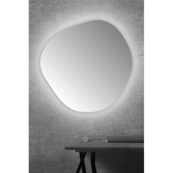 Zrcadlo se senzorem SAT 80x80 cm SATZASLED80