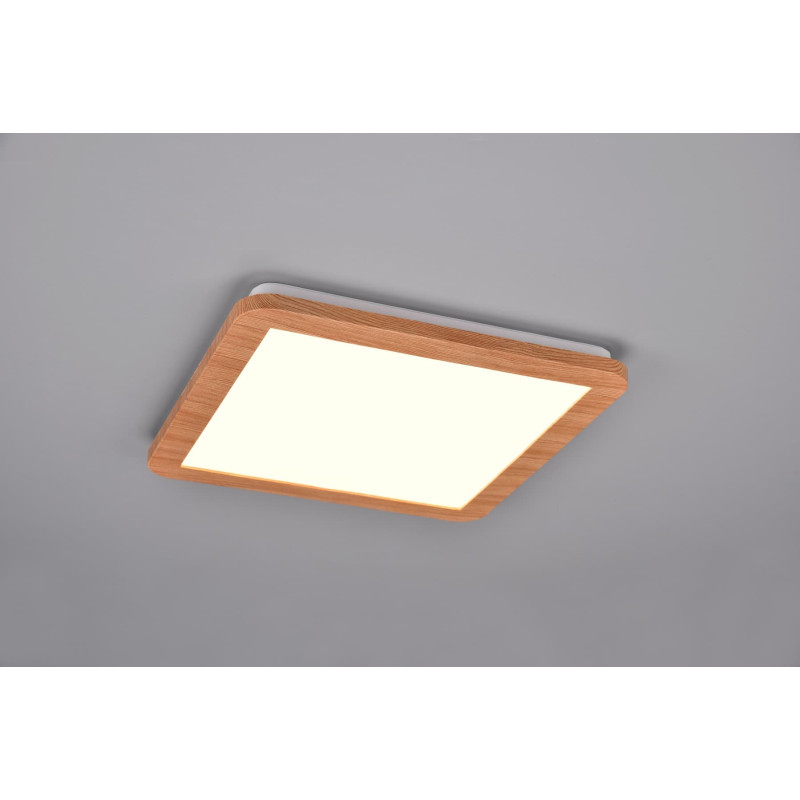 LED stropní osvětlení Reality Camillus dřevodekor RE R62931835