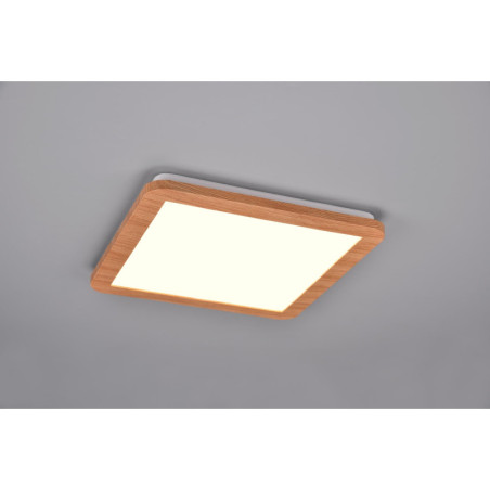 LED stropní osvětlení Reality Camillus dřevodekor RE R62931835