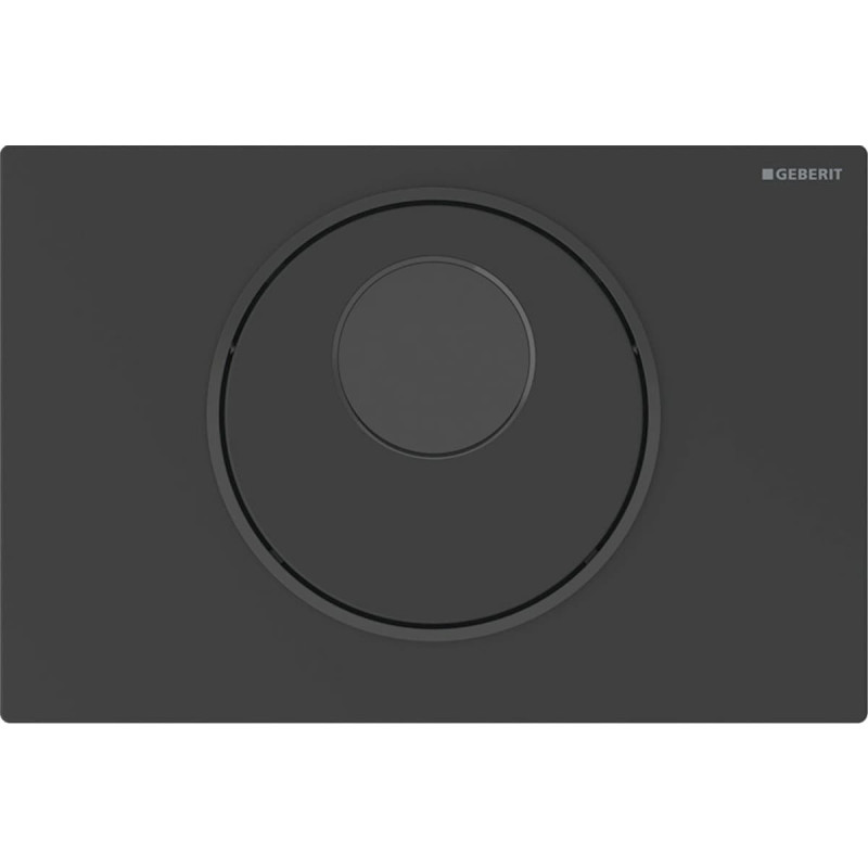 Ovládací tlačítko Geberit Sigma10 ocel černá mat 115.856.16.6