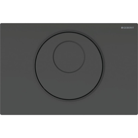 Ovládací tlačítko Geberit Sigma10 ocel černá 115.856.DW.6