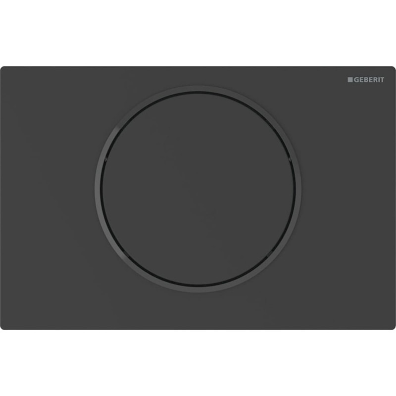 Ovládací tlačítko Geberit Sigma10 ocel černá mat 115.864.16.6