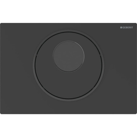 Ovládací tlačítko Geberit Sigma10 ocel černá mat 115.890.16.6