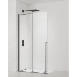 Sprchová zástěna walk-in 120 cm SAT Xmotion PVD Gun metal SATBWIXM120GM