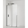 Sprchová zástěna walk-in 120 cm SAT Xmotion PVD Gun metal SATBWIXM120GM