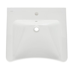 Bezbariérové umyvadlo VitrA 60x54,5x16,5 cm bílé 5289-003-0001