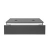 Koupelnová skříňka SAT Feel 120x30x46 cm antracit mat SATFEEL120ANTD