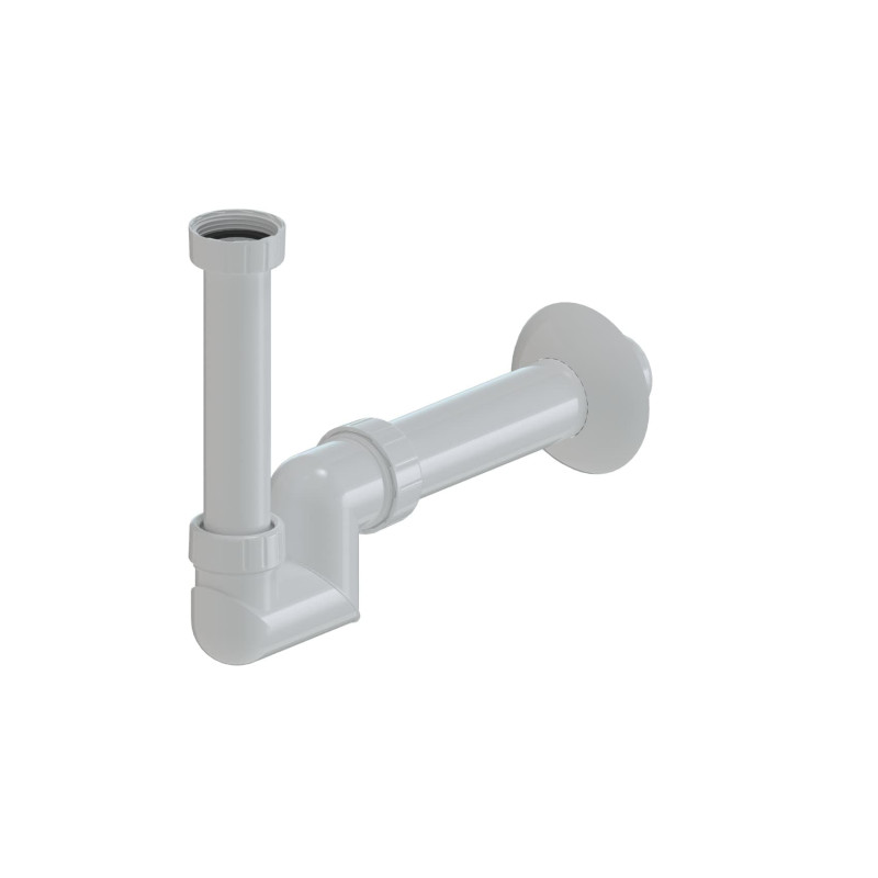 Bidetový sifon MULTI 5/4" x 40mm plast bílý BIDETSIFON5440S