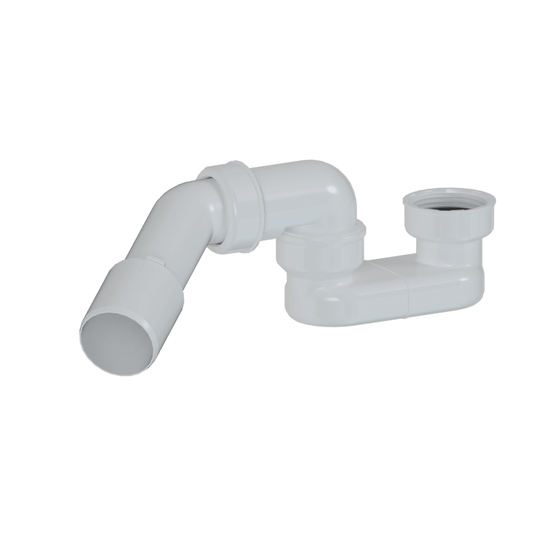 Vanový sifon 6/4 DN40/DN50 MULTI bílá plast E720KO