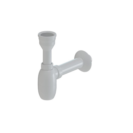 Pisoárový sifon MULTI 5/4" x 40mm plast bílý PISSIFON5440