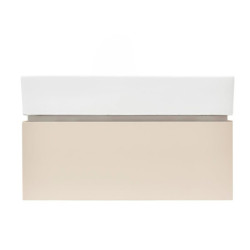 Koupelnová skříňka s umyvadlem SAT Feel 80x30x46 cm pískově béžová mat SATFEEL80BEU2