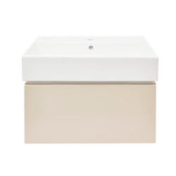 Koupelnová skříňka s umyvadlem SAT Feel 60x30x46 cm pískově béžová mat SATFEEL60BEU2
