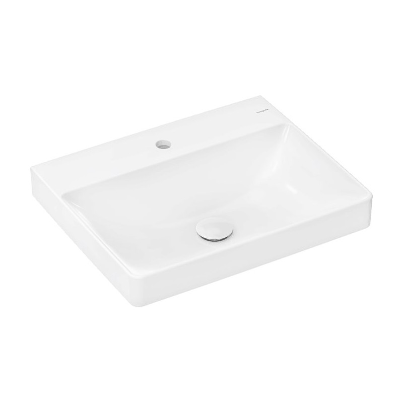 Umyvadlo Hansgrohe Xelu Q 60x48 cm otvor pro baterii, bez přepadu 61016450