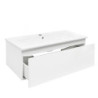 Koupelnová skříňka s umyvadlem SAT B-WAY 99x30x45 cm bílá lesk BWAY100WU4