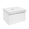Koupelnová skříňka s umyvadlem SAT B-WAY 59x30x45 cm bílá lesk BWAY60WU1