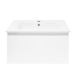 Koupelnová skříňka s umyvadlem SAT B-WAY 59x30x45 cm bílá lesk BWAY60WU4