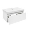 Koupelnová skříňka s umyvadlem SAT B-WAY 79x30x45 cm bílá lesk BWAY80WU1