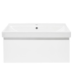 Koupelnová skříňka s umyvadlem SAT B-WAY 79x30x45 cm bílá lesk BWAY80WU1