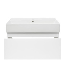 Koupelnová skříňka s umyvadlem SAT B-WAY 79x30x45 cm bílá lesk BWAY80WU2