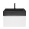 Koupelnová skříňka s umyvadlem SAT B-WAY 59x30x45 cm bílá lesk BWAY60WU2BB