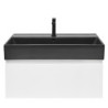 Koupelnová skříňka s umyvadlem SAT B-WAY 79x30x45 cm bílá lesk BWAY80WU2BB