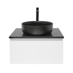 Koupelnová skříňka s krycí deskou SAT B-WAY 59x30x45 cm bílá lesk BWAY60WZUB