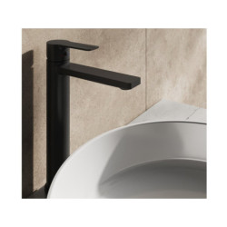 Umyvadlová baterie Ravak Solar bez výpusti černá X070490