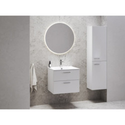 Koupelnová skříňka pod umyvadlo Ravak Chrome II 60x50x49 cm bílá lesk X000001772