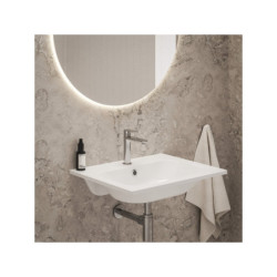 Umyvadlo Ravak Chrome Slim 70x49 cm otvor pro baterii uprostřed XJG01170001