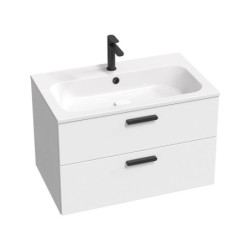 Umyvadlo Ravak Chrome Slim 80x49 cm otvor pro baterii uprostřed XJG01180001