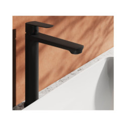 Umyvadlová baterie Ravak Life  bez výpusti černá X070478