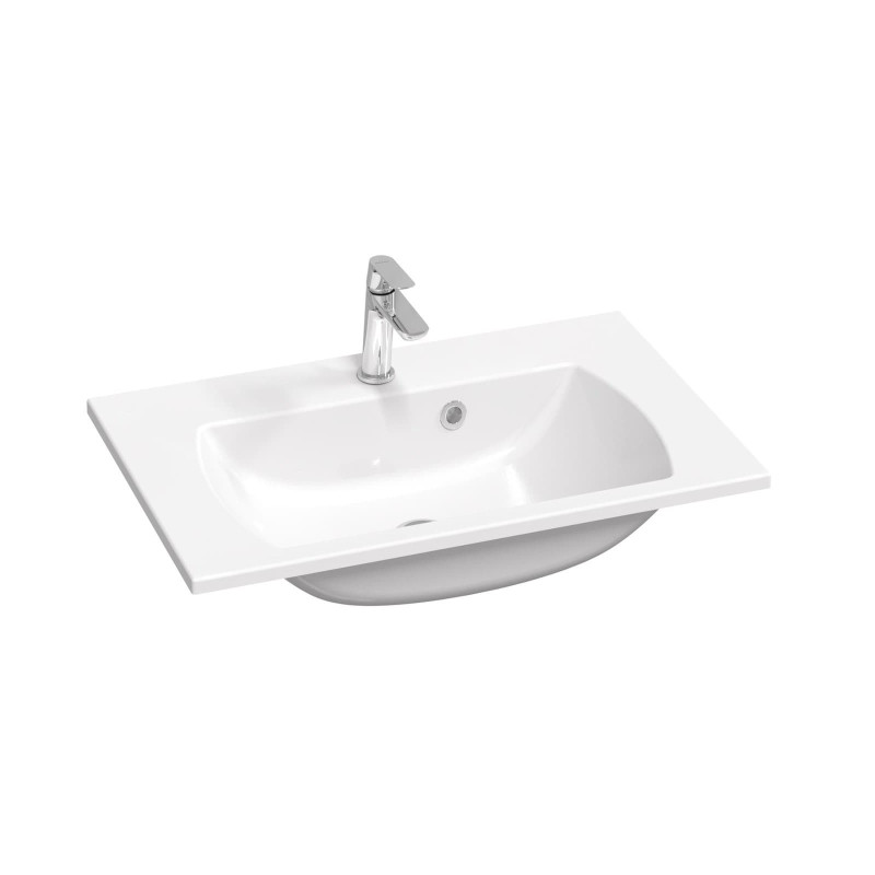 Umyvadlo Ravak Classic Slim 70x45 cm otvor pro baterii uprostřed XJX01170001