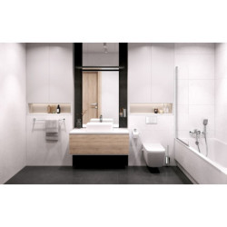 Vanová baterie Novaservis Metalia 54 bez sprchového setu 150 mm chrom 54020/1,0