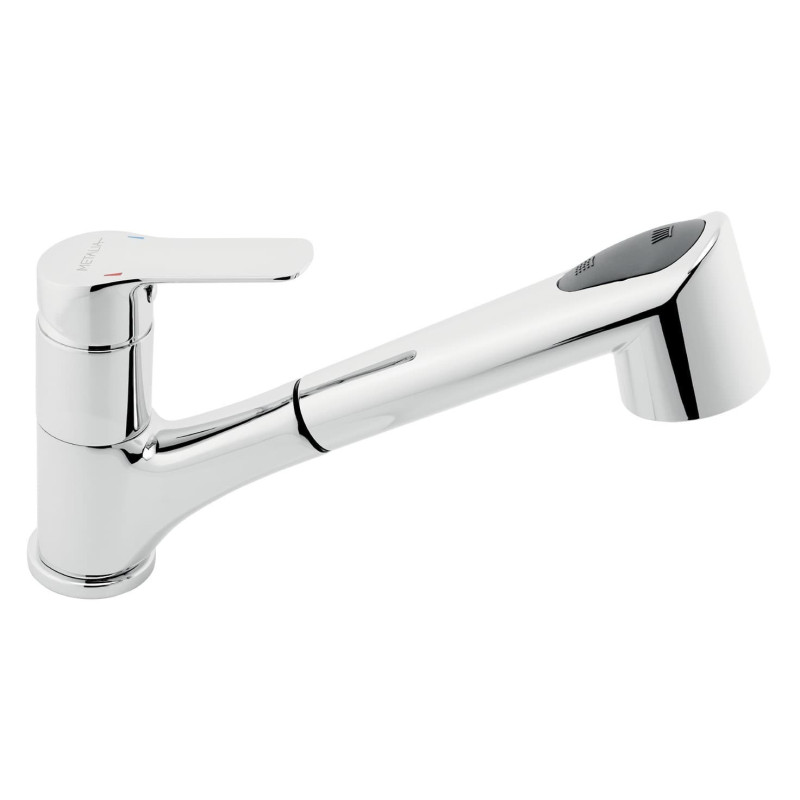 Dřezová baterie Novaservis Metalia 54 s vytahovací sprškou chrom 54081,0