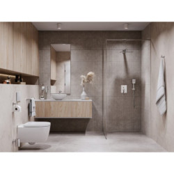 Sprchová a vanová baterie Novaservis Metalia 54 včetně podomítkového tělesa chrom BOX54051R,0